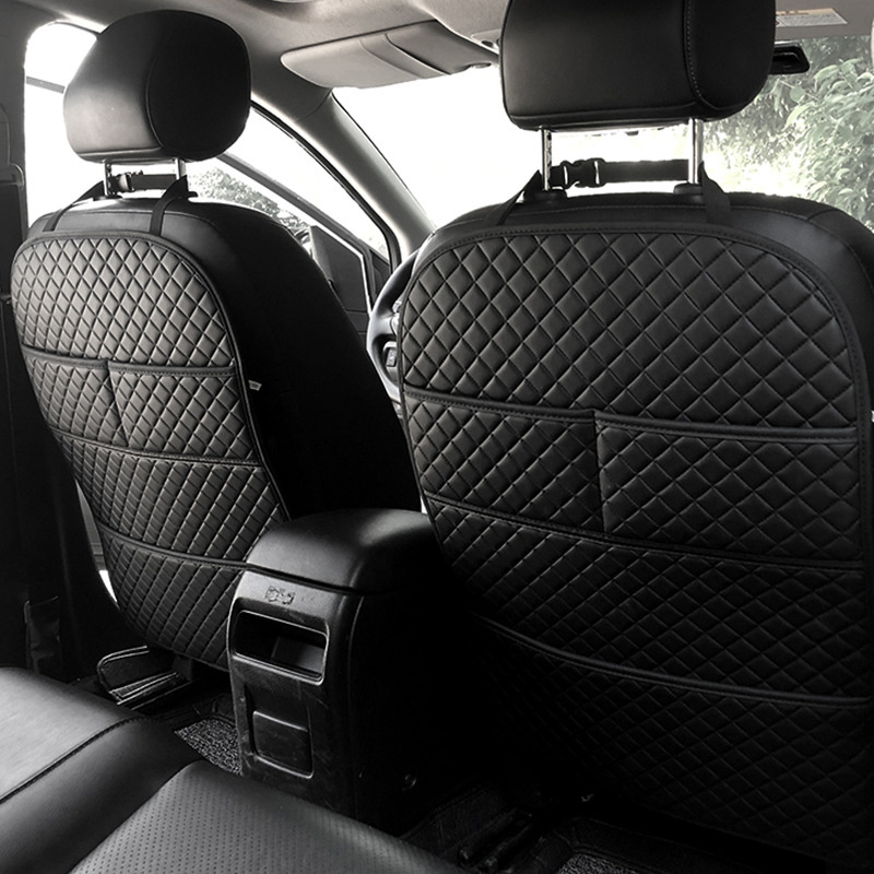 Mesh Back Cushion - Auto Anti Kicks Pad Met Organizer