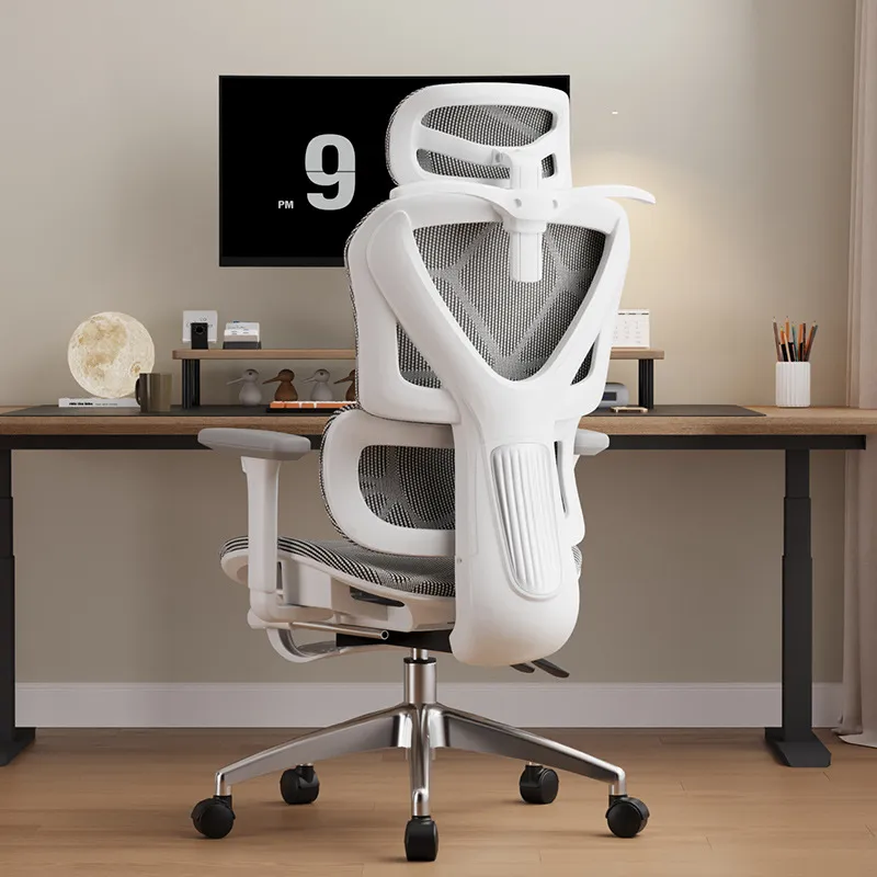 Home Office Ergonomics - Ergonomische computerstoel E-sports gamingstoel met lendensteun