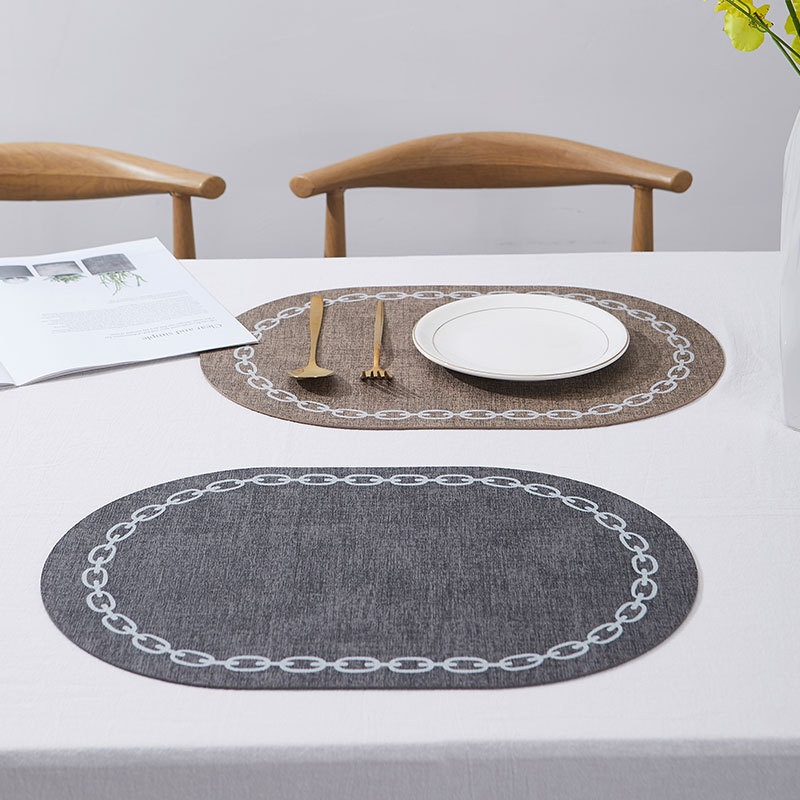 Ovale Tafel Placemat Kunstleer - Desk Mat Leather recensie en prijs
