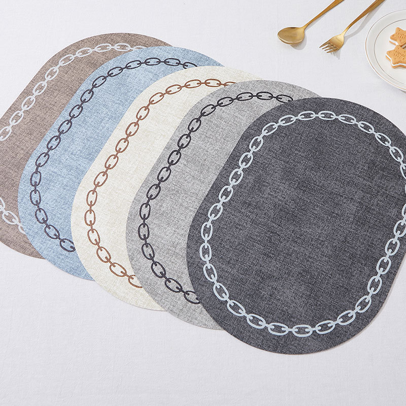 Ovale Tafel Placemat Kunstleer - Desk Mat Leather recensie en prijs