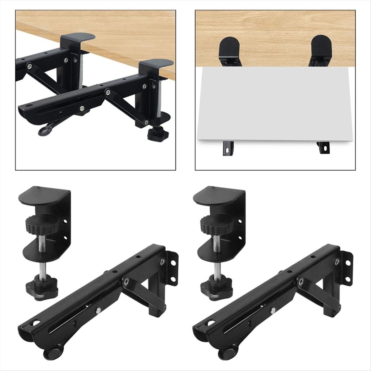 Grand 2 Stuks Onder Bureau Toe - Keyboard Tray Under Desk recensie en prijs