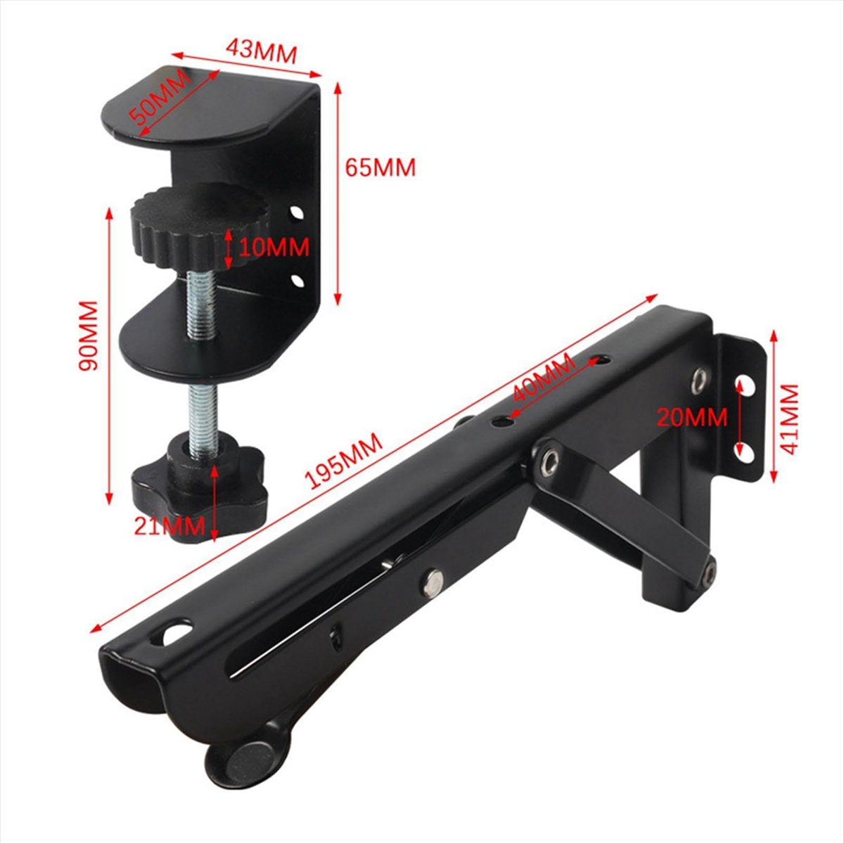 Grand 2 Stuks Onder Bureau Toe - Keyboard Tray Under Desk recensie en prijs