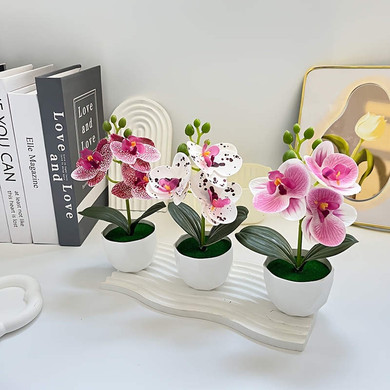 3 stuks Kunstmatige Phalaenops - Plant Desk Mini recensie en prijs