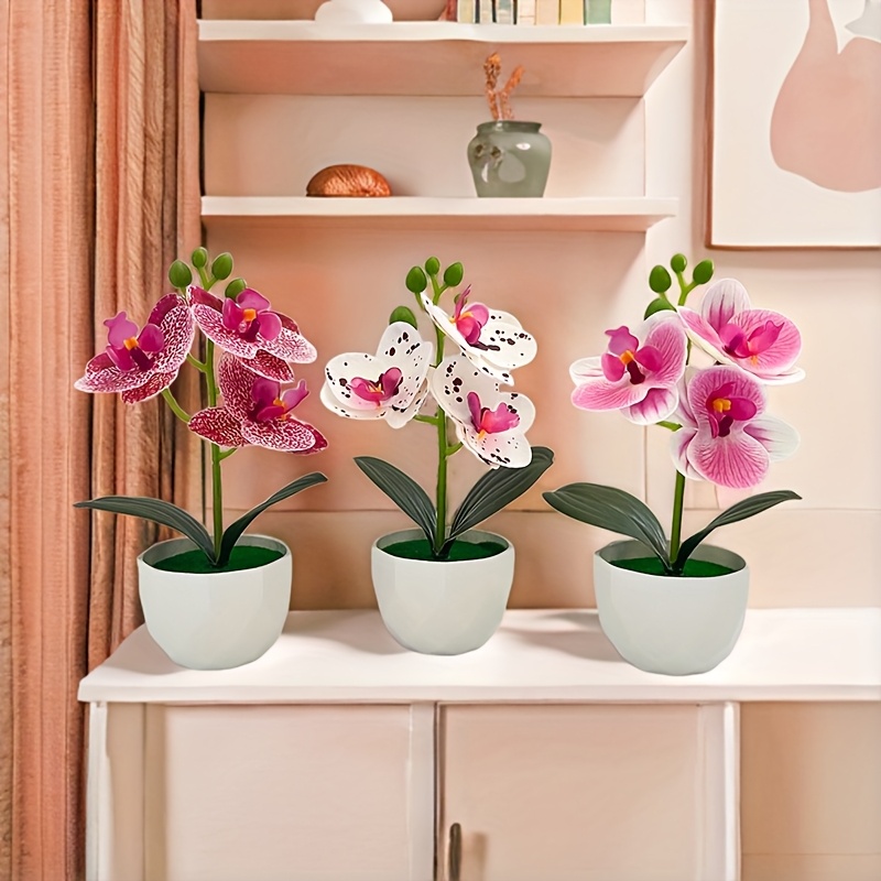 3 stuks Kunstmatige Phalaenops - Plant Desk Mini recensie en prijs