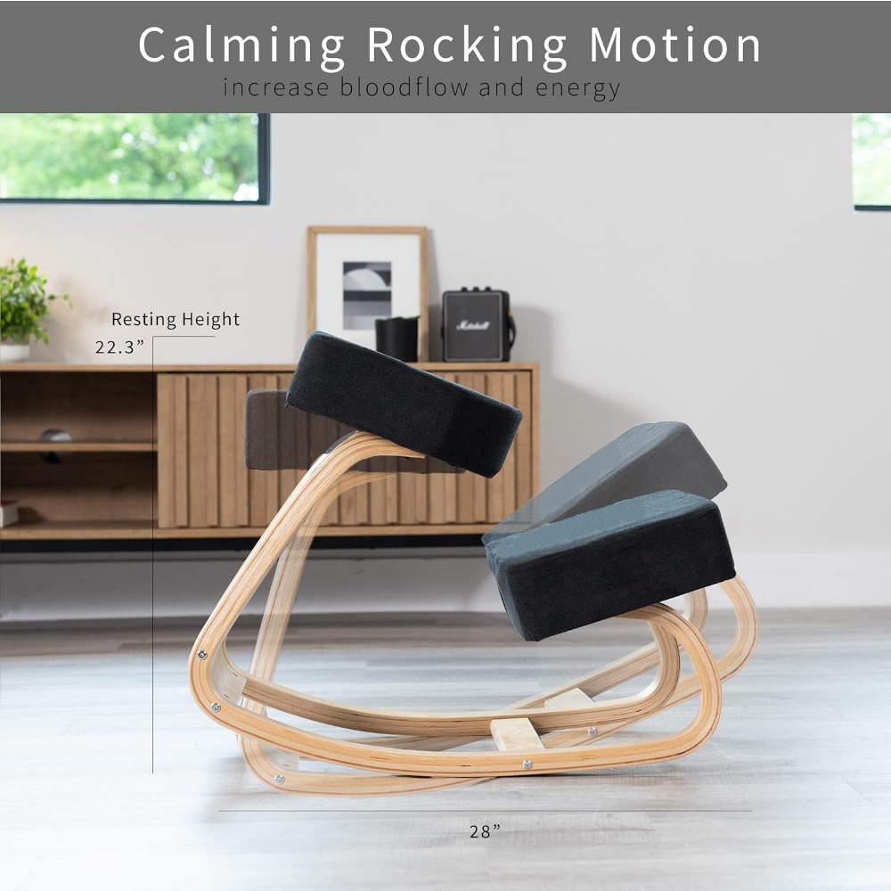 Ergonomische houten schommelst - Home Office Ergonomics recensie en prijs