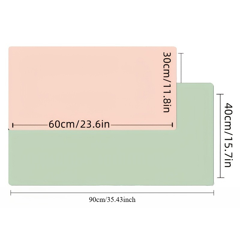 1 stuks grote muismat van PU-l - Desk Mat Leather recensie en prijs
