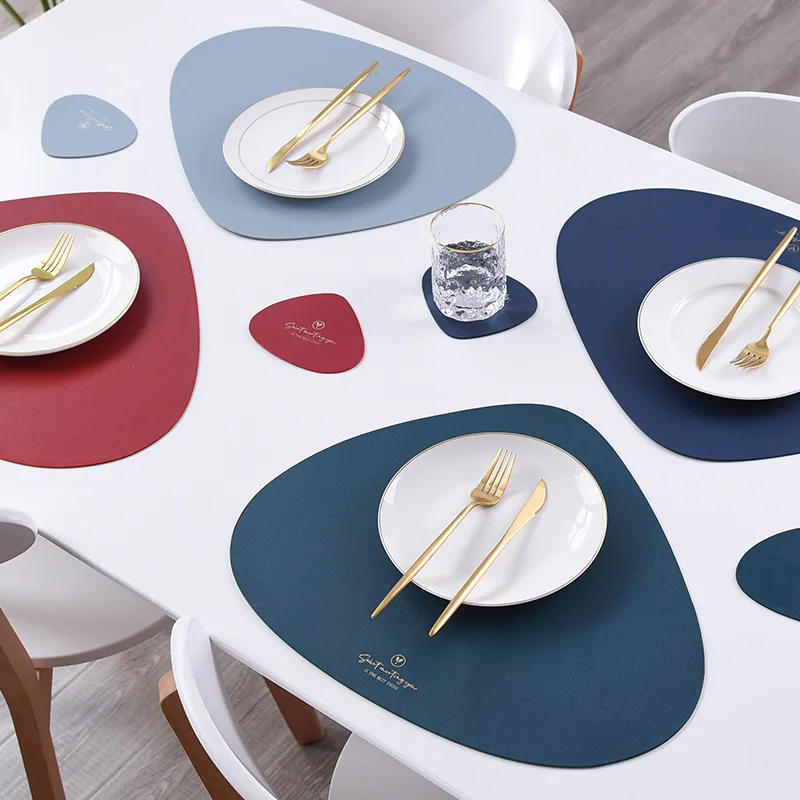 Onregelmatige Lederen Placemat - Desk Mat Leather recensie en prijs
