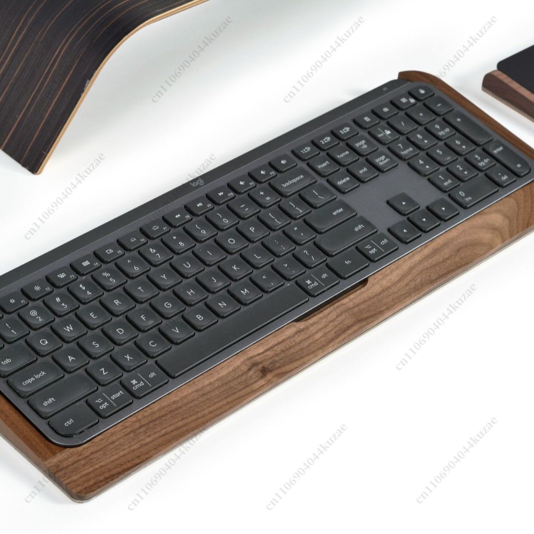 Toetsenbordlade van massief ho - Keyboard Tray Under Desk recensie en prijs