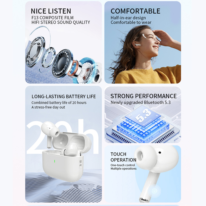 2025 Air Pro Draadloze Bluetoo - Home Office Headset recensie en prijs