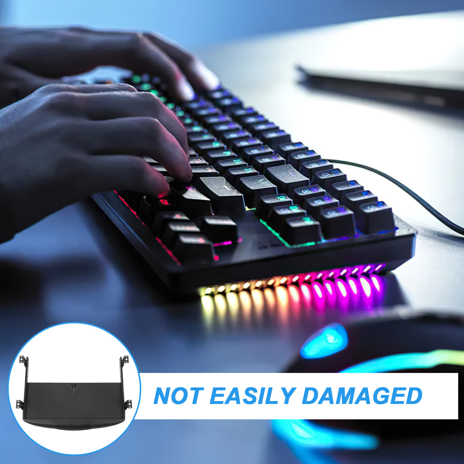 Toetsenbordlade Dubbellaags On - Keyboard Tray Under Desk recensie en prijs