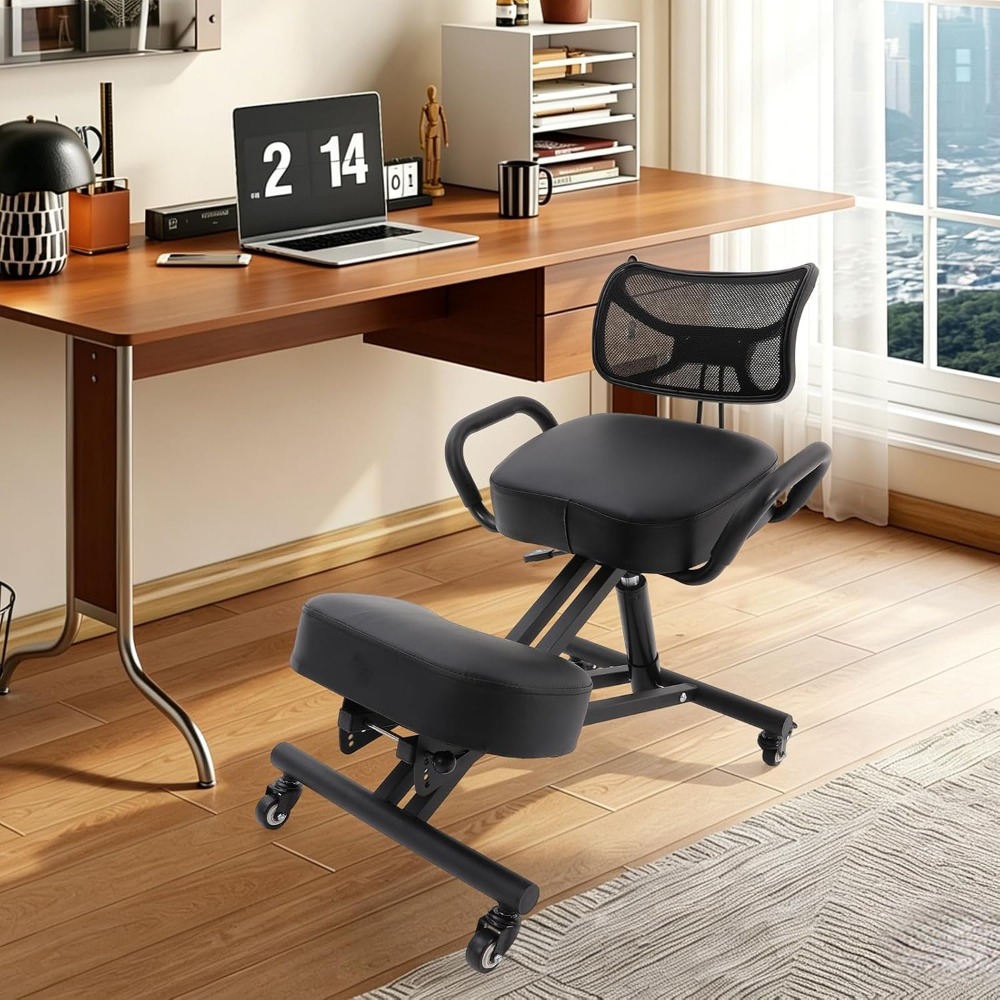 Ergonomische knielstoel met ru - Home Office Ergonomics recensie en prijs