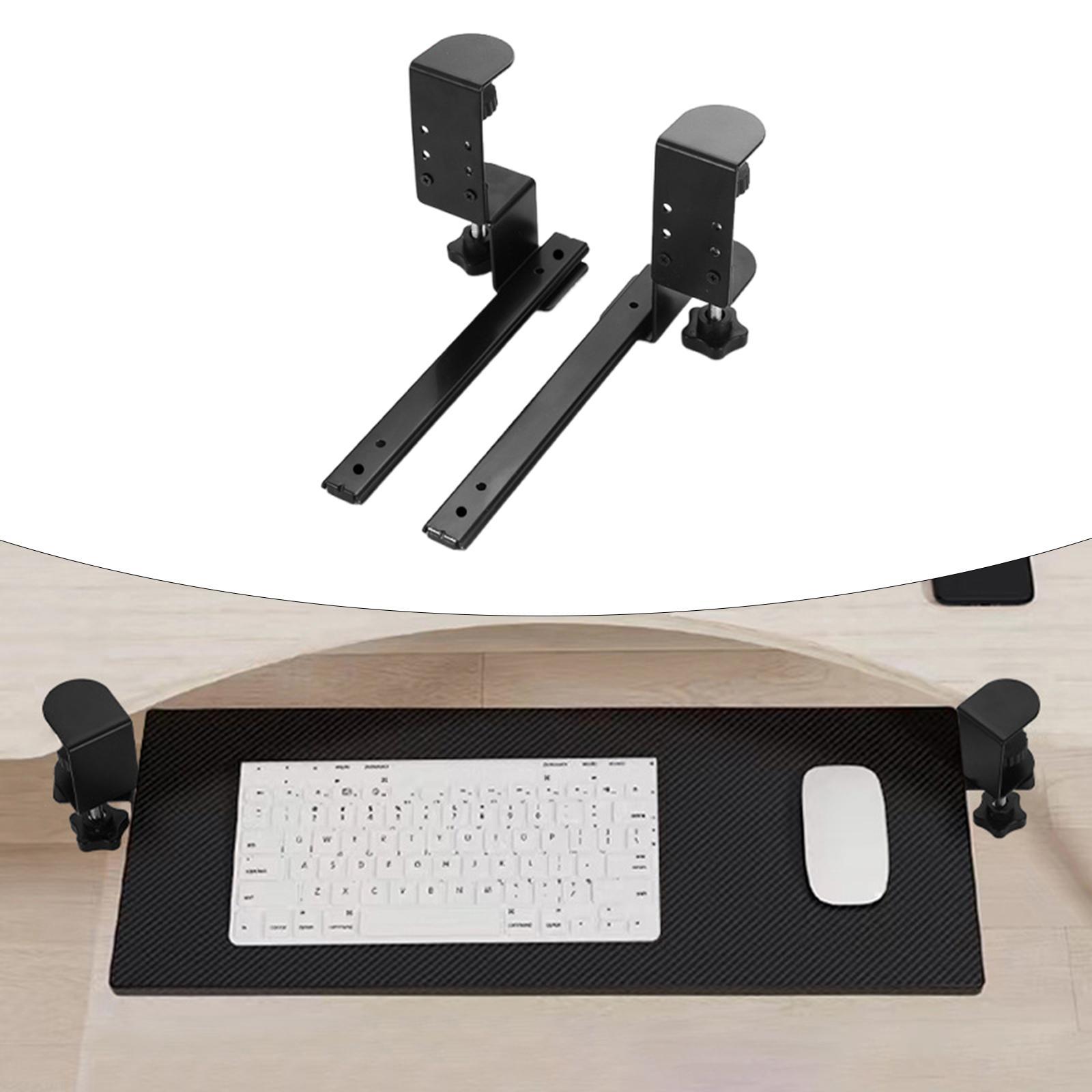 2-delig onder het bureau Toets - Keyboard Tray Under Desk recensie en prijs
