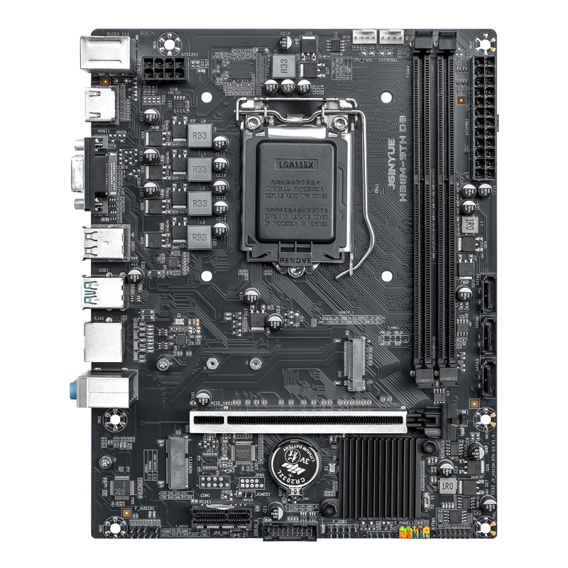 JGINYUE H110 Moederbord onders - Home Office Budget recensie en prijs