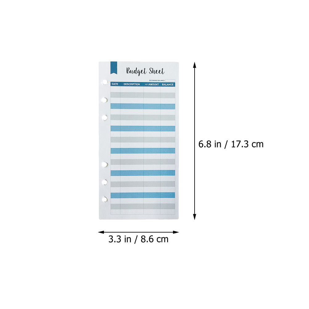 24 stuks budgetbladen voor con - Home Office Budget recensie en prijs
