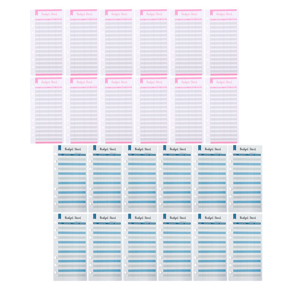 24 stuks budgetbladen voor con - Home Office Budget recensie en prijs