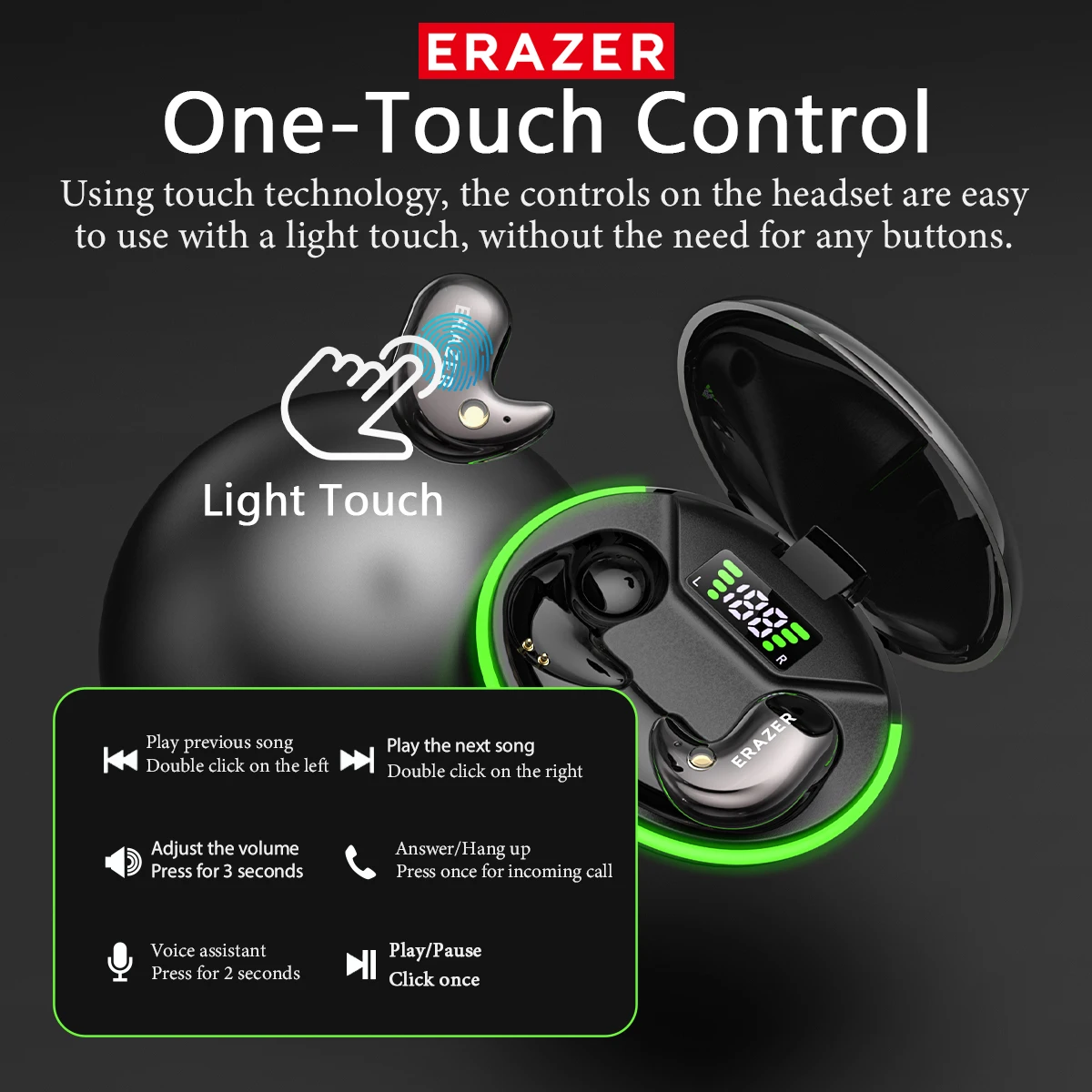 EARZER XF58 In-Ear Bluetooth H - Home Office Headset recensie en prijs