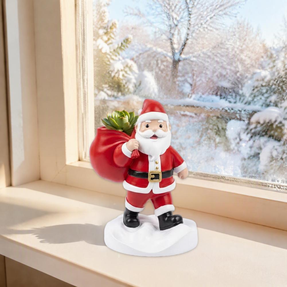 Kerstman-standbeeld pennenhoud - Plant Desk Mini recensie en prijs