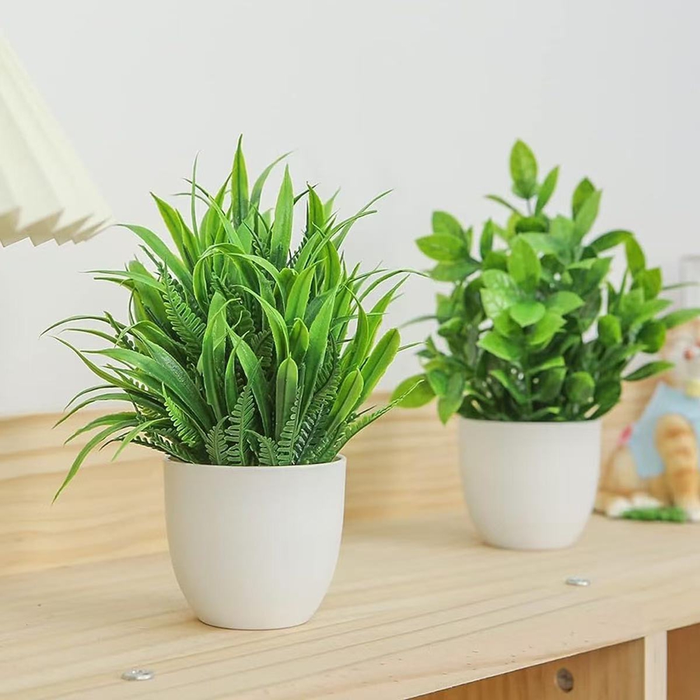 4 stks/set Mini Kunstplanten I - Plant Desk Mini recensie en prijs