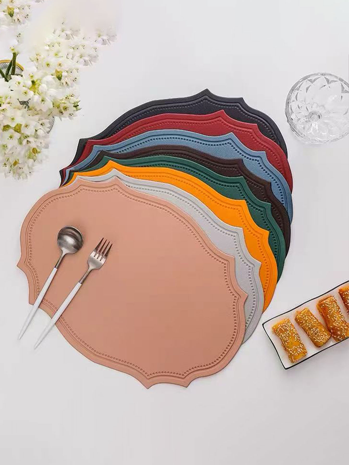 Lederen placemat Ins-stijl eet - Desk Mat Leather recensie en prijs