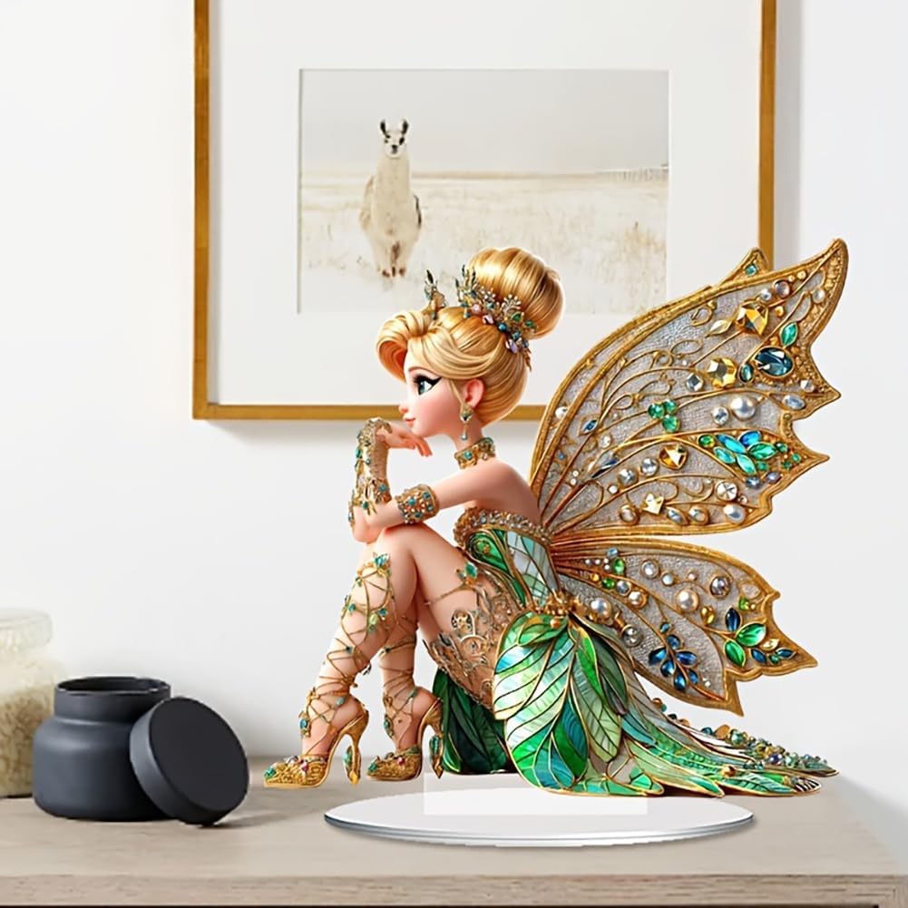 Mini Tafel Bloemenfee Beeldje  - Plant Desk Mini recensie en prijs